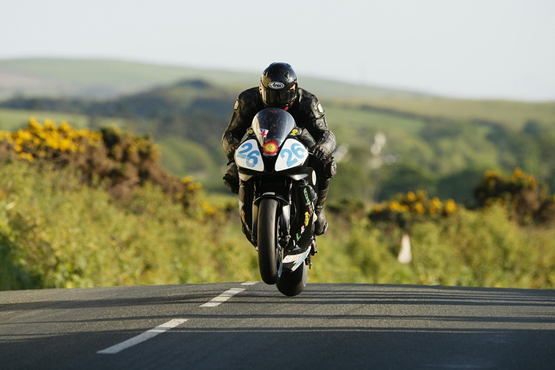 Motorradfahrer - Isle of Man TT